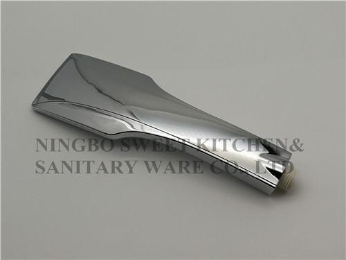 ABS material shower head hand shower square top shower spray shower set single flows bathroom accessories