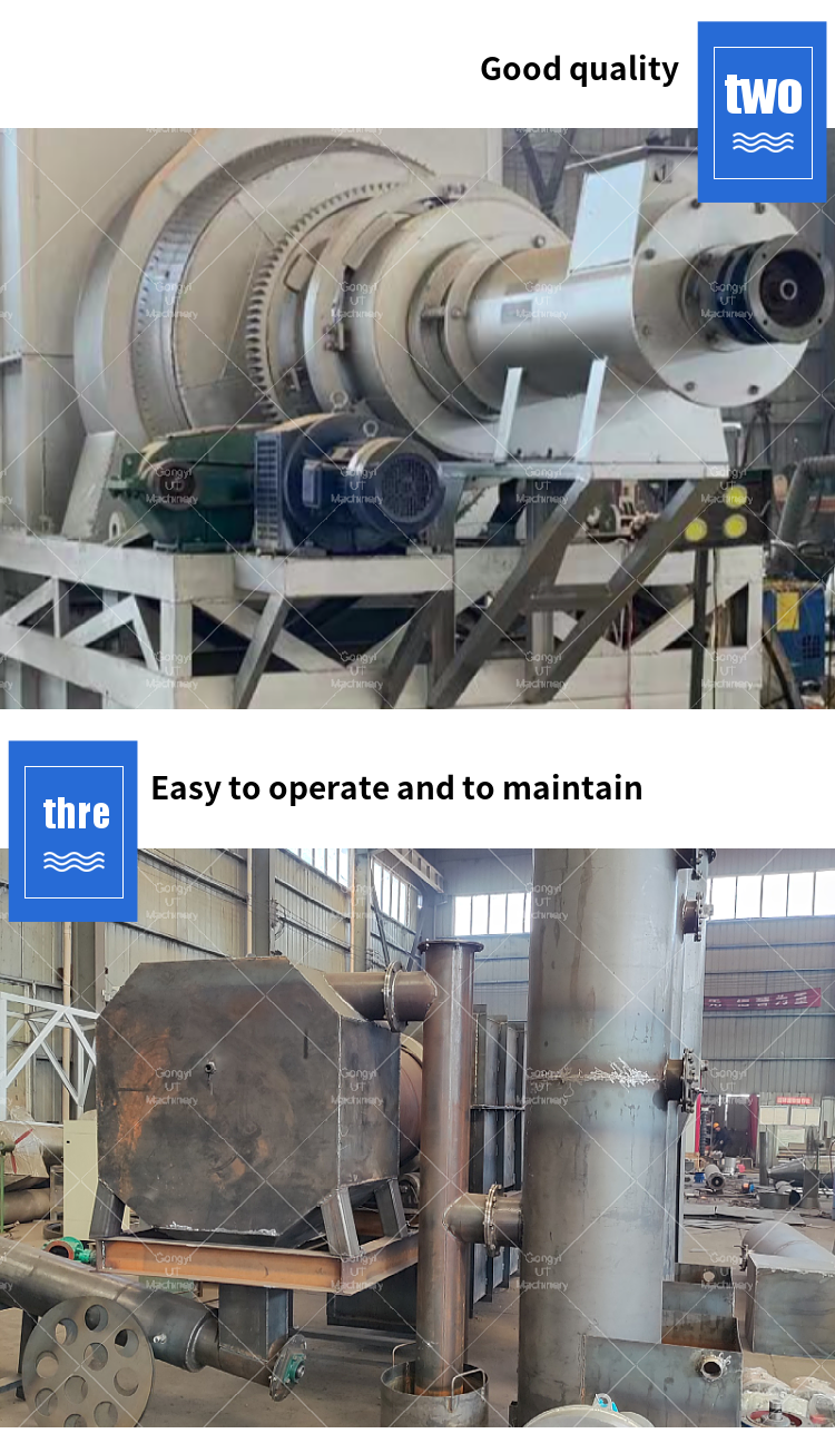 Табличка UT Machinery 22kw для производства активированного угля