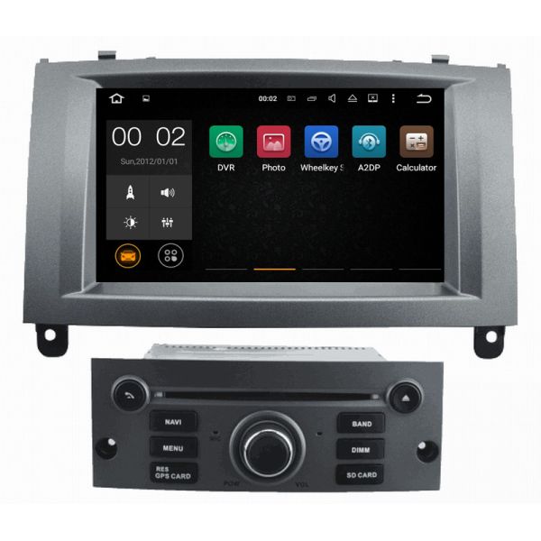 Ouchuangbo car audio 7 inch digital screen Peugeot 407 with gps navigation dual zone digital television (Optional)