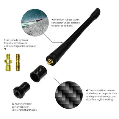 136-174MHz Transmissor Universal Móvel Digital Amador Loop Dipolo Ham AM FM Carro Rádio Automóvel Antena