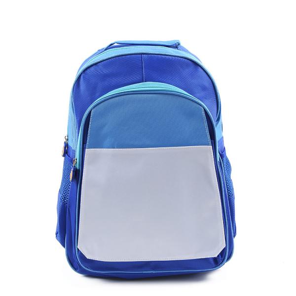 Custom Large Size Detachable Kids Backpack Schoolbag For Sublimation Heat Transfer Printing