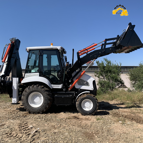 Backhoe Wheel Loader Combine Excavator Hshaped Legs Front Loader Backhoe Tractor