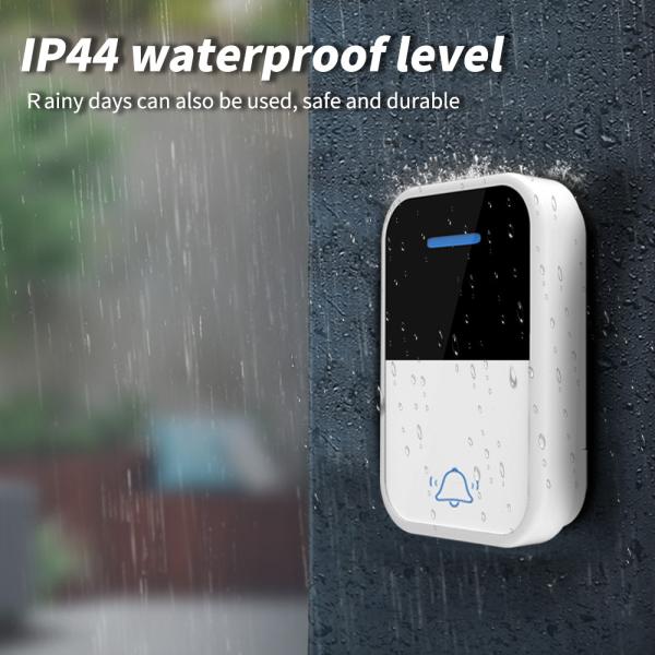 Low Power Tuya Video Doorbell 180° Night Vision Remote Control Doorbell