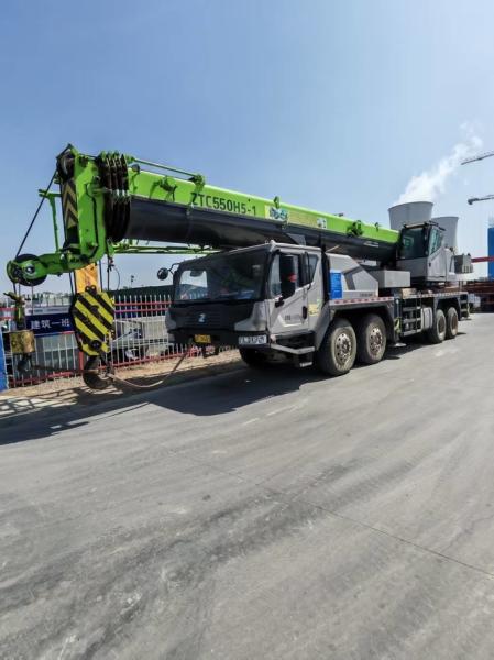2023 Model Zoomlion Mobile Crane ZTC500H562 Max Lifting Capacity