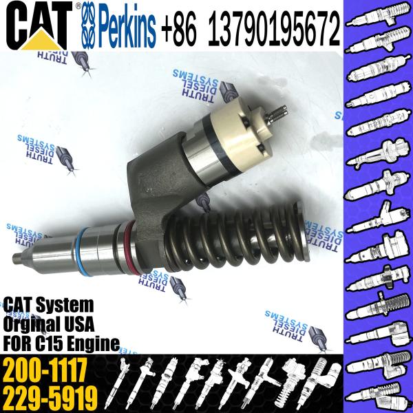 Injetor de combustível para motores CAT 229-5919 200-1117 10R-7229 10R-3264 para CAT C15