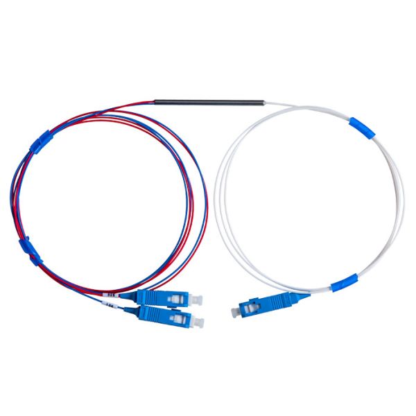 Муфта 1×2 WDM FBT 10/90 сети CATV оптически сплавила сплющенные пачки Splitter