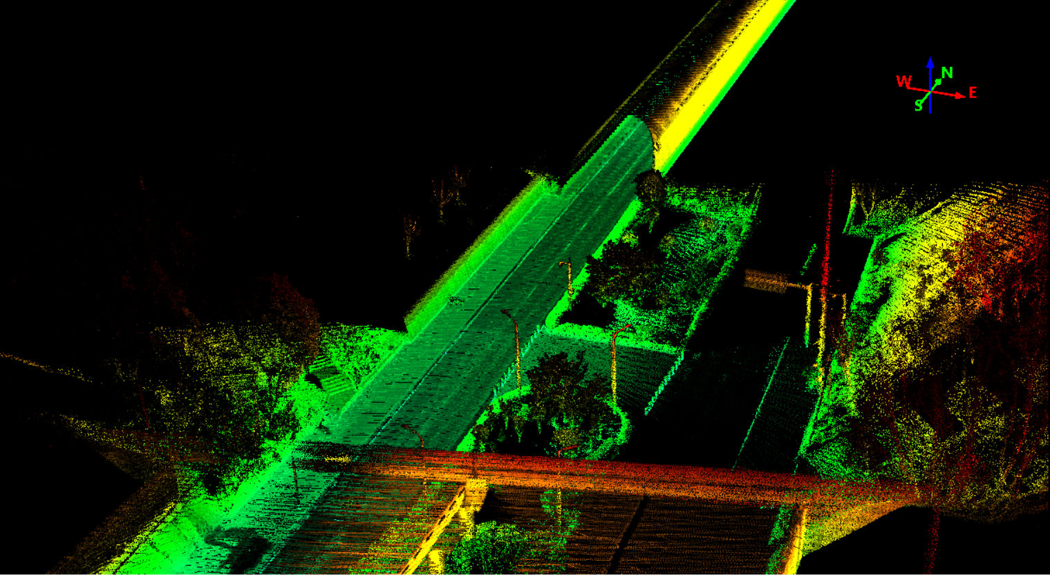 Картографирование тоннелей Mobile LiDAR Solution Geosun gAirHawk Series GS-100V