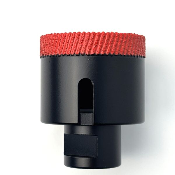 Ordered Vacuum Brazed Diamond Hole Saw Ideal For Rotary Drills Long Lasting Durable Tool For Metal Wood Plastic Cutting