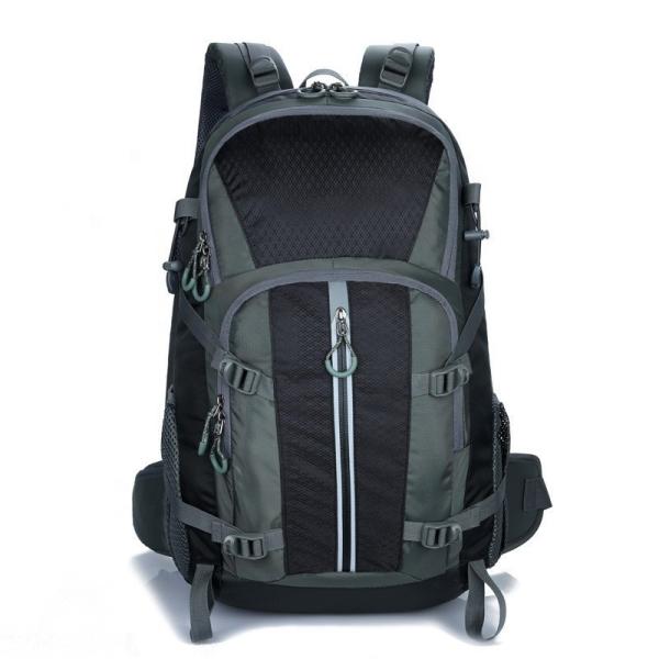Large Capacity Outdoor Sports Backpacks , Men Women Travel Backpack Custom Logo