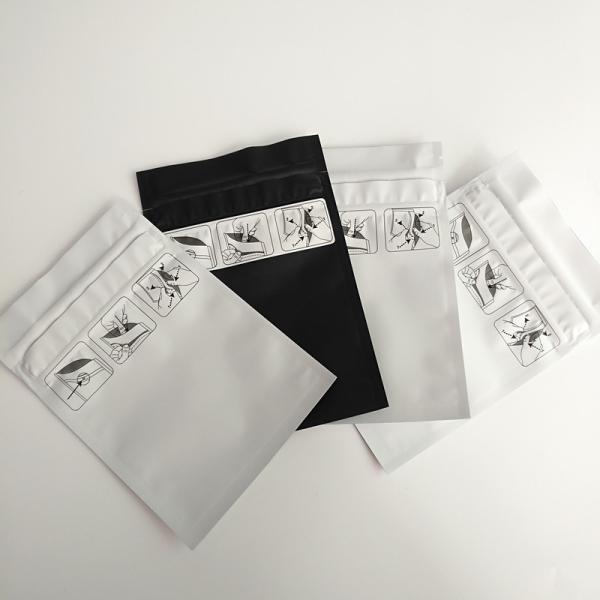 3.5 Gram Holographic Digital Printed Stand Up Pouches Childproof For Cookies