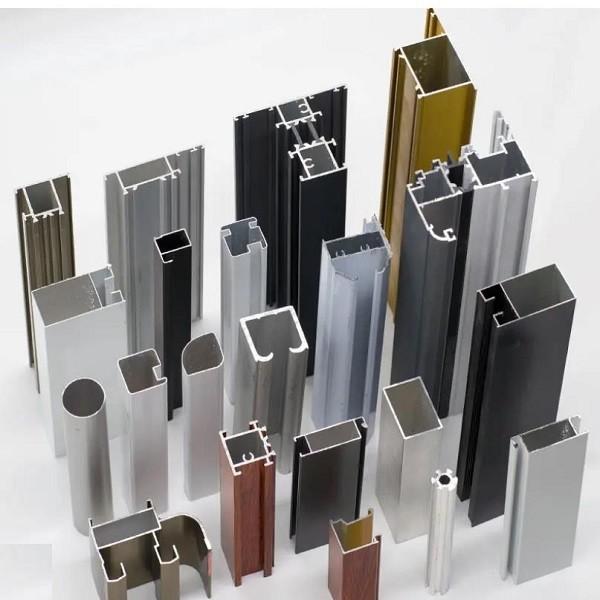 6061 T5 6063 T6 Aluminium LED Light Strip Profiles Square Shape Cabinet Door Profiles