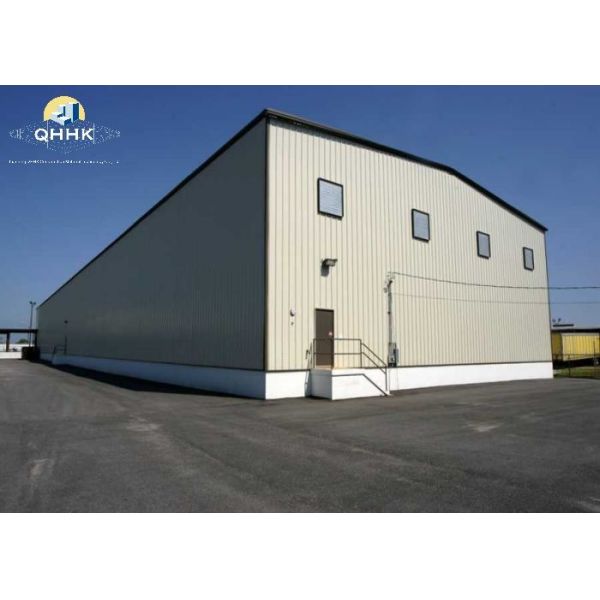 C / Z Section Steel Structure Buildings Two Spans Double Slopes Sliding Frame