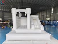 Manufacturer Commercial Inflatable Bouncer Inflatable Combos White Wedding Castle