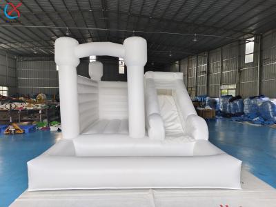 Manufacturer Commercial Inflatable Bouncer Inflatable Combos White Wedding Castle
