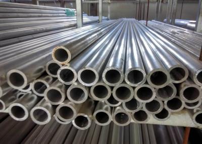 Good Welding Performance Aluminum Round Tubing , Silver Anodized Polished Aluminum Tubing