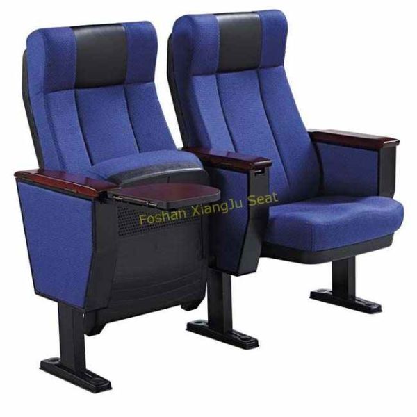 Aluminum Legs Church Hall Chairs With Book Net / Cup Holder 580*750*1030 mm
