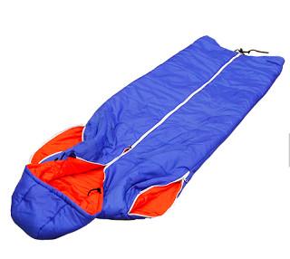 7.3kg Blue autumn winter full body Wearable Sleeping Bag Suit