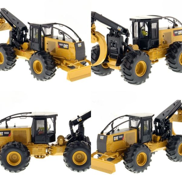 Caterpillar 555D Wheel Skidder 1:50 Scale Diecast Model DM CAT 85932 Collectible Replica
