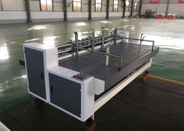Kick Feeder Auto Carton Partition Machine / Clapboard Slotting Machine
