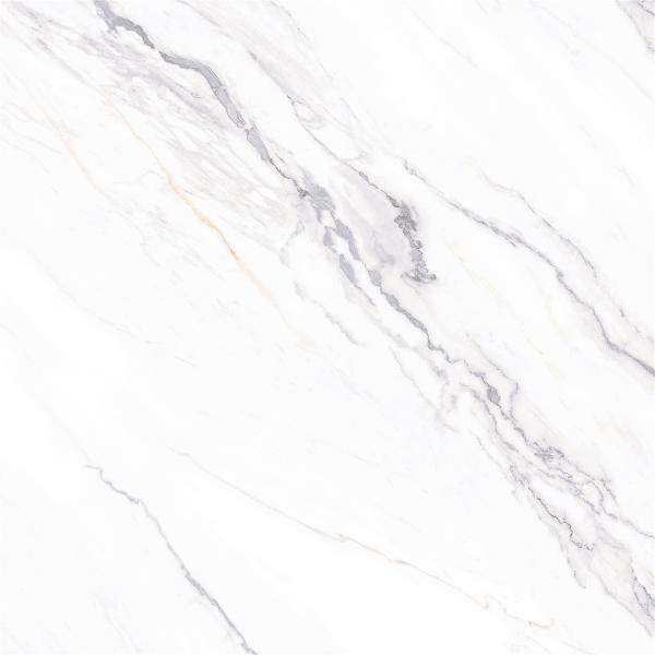 White Polished Sintered Stone Slabs 1200x1200mm for Bathroom Renovation