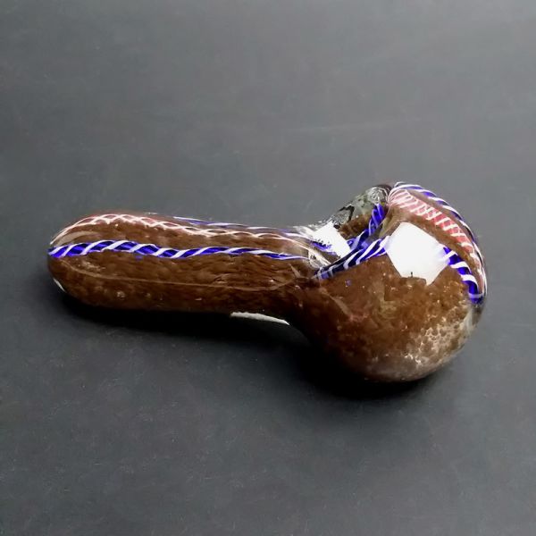 Pocket Size Novelty Glass Pipes / Glass Spoon Pipes Dab Tools Easy To Use