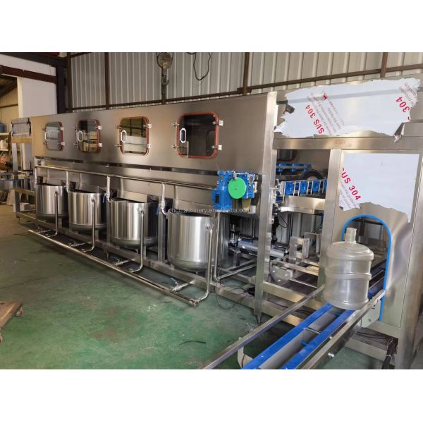 Bottles Packaging Type 20L Barrel Bottled Water Filling Line Automatic Grade Automatic