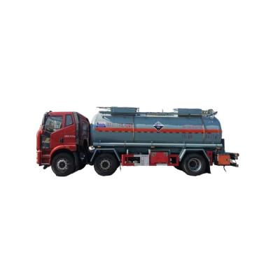 15 CBM Hydrochloric Acid Cargo Truck Corrosive Product Tanker EURO 6 Emission Standard