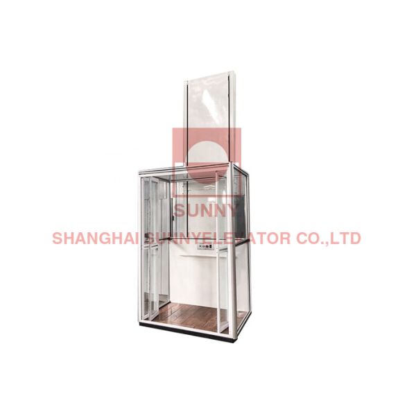 Customized 3.6 Meters Residential Home Lift , Residential Passenger Lifts