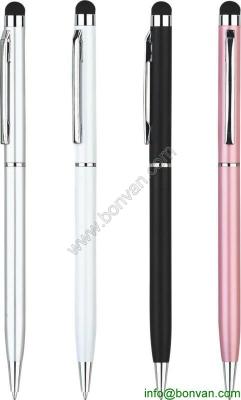 metal cross style stylus touch pen,metal phone pen for gift