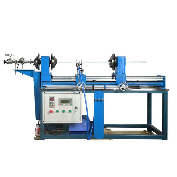 Horizontal Glass Lathe Machine with 8-120mm Sealable Tube and 220V Voltage for Precision Glass Shaping