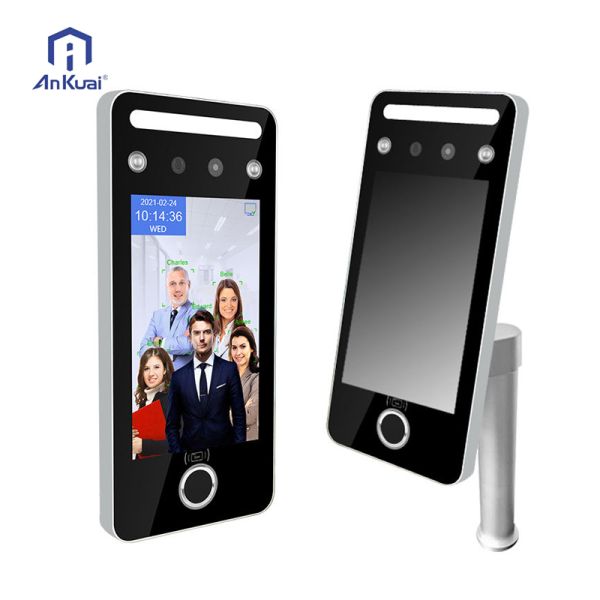 5 Inch Cloud WiFi Network Biometric Scanner Face Recognition Motion Detection ODM Logo Time Attendance System
