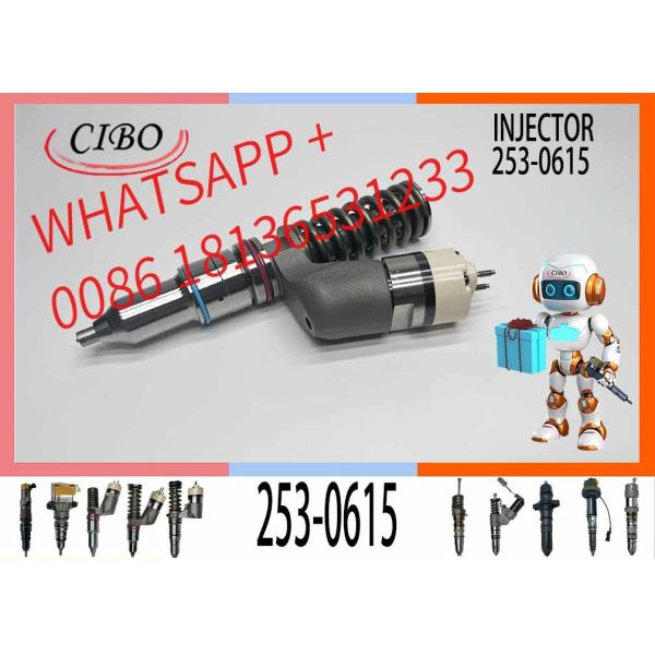 253-0615 Diesel C15/C18/C27/C32 Engine Injector 10R-3264 253-0617 253-0618 For Common Rail