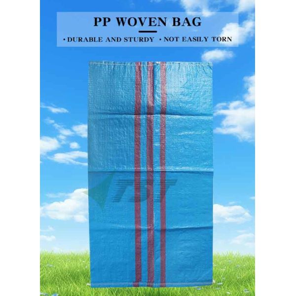Blue Color 25kg-50kg Pp Woven Sacks Bag For Cereal Fertilizer Corn Coal