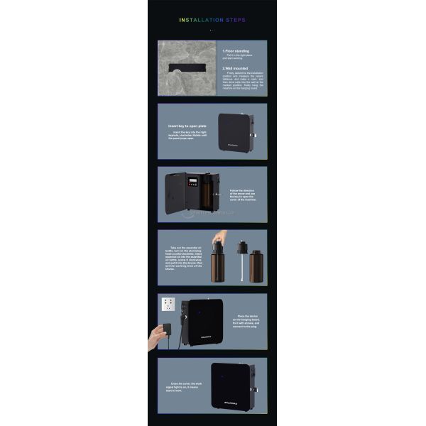 Машина Freshener воздуха комнаты ароматности электрическая Humidify увлажнитель эфирного масла HVAC