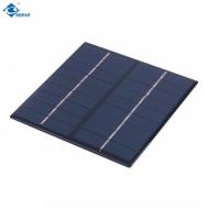 painéis solares 9V do monocrystaline 2W para o painel solar barato da eficiência elevada solar da estação de carregamento ZW-115115