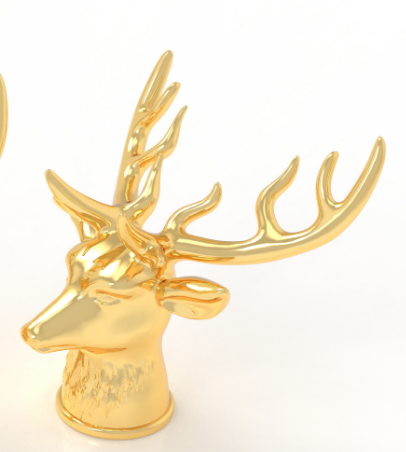 Hot-End Deer Shaped Zamak Perfume Caps Zinc New Design Mould Perfume Set