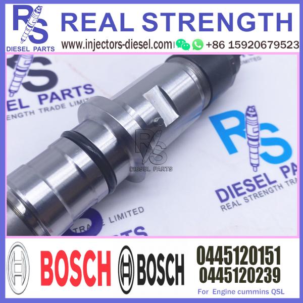 Injetor diesel de venda quente do combustível comum novo do trilho 0445120239 do injetor 0445120151 para Cummins