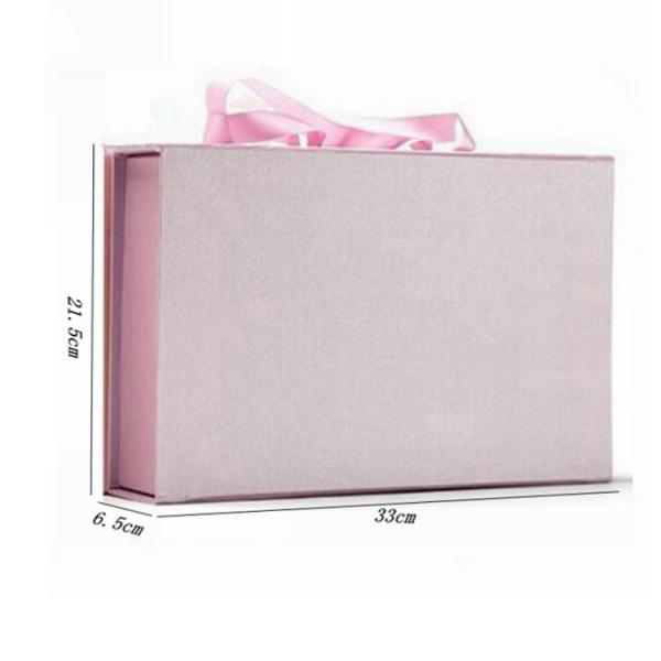 157gsm Art Paper Folding Lingerie 2mm Thickness Apparel Packaging Boxes