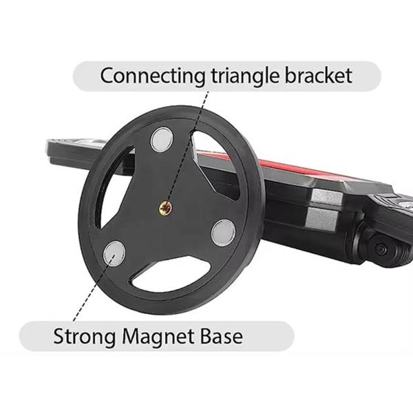 2025 Hot Sale Three-page Lamp Rotating Folding Mobile Charging Strong Magnetic Adsorption Car Inspection Lighting Work Lamp COB