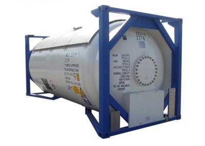réservoir cryogénique d'OIN de LPG de conteneur du réservoir T50 de 20ft pour le dioxyde de carbone d'azote