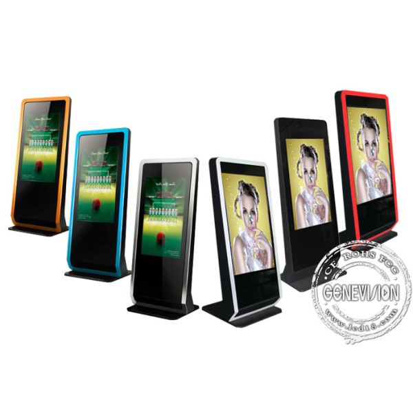 Touch screen Kiosk digital signage , 55 inch advertising signage video kiosk