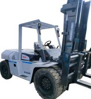 Used TCM 10T Diesel Forklift With Gear Gearbox Bearing PLC Discount Offered