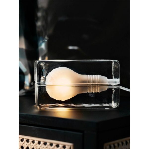 Nordic House Design Ice Table Lamp for Bedroom Children's Study Crystal Glass table lamp(WH-MTB-275)