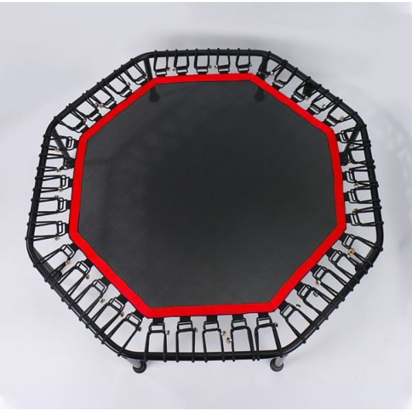 ABS Hexagonal Trampoline with Handle Bar Improve Your Flexibility and Coordination