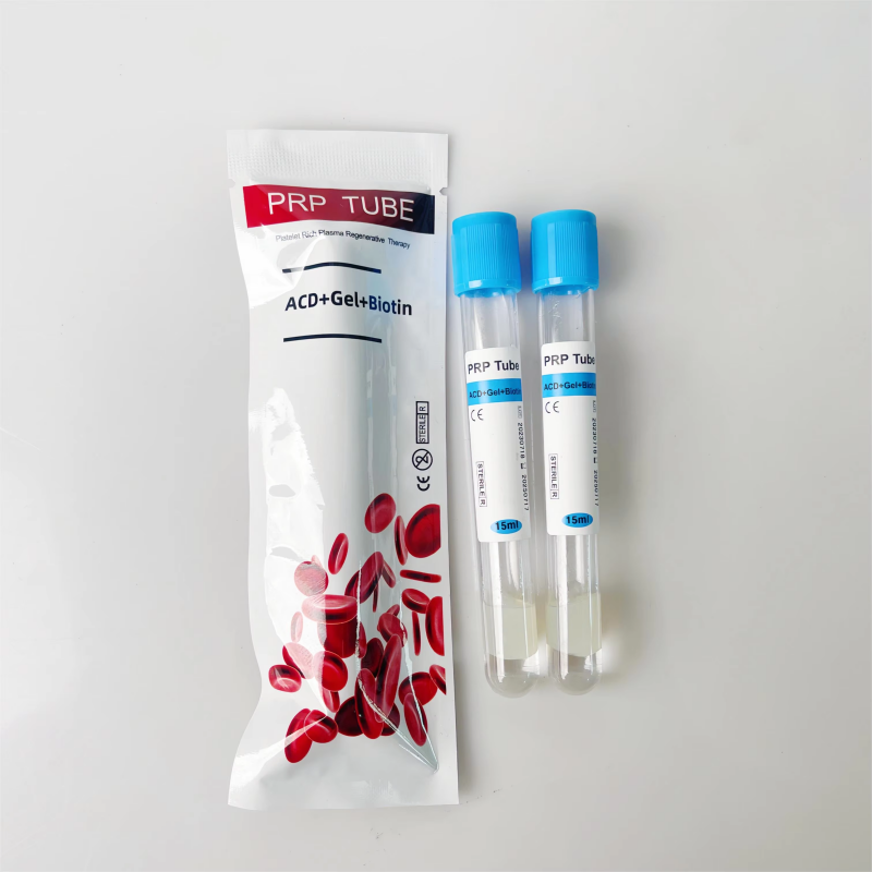 Rich Plasma Separation Tube With ACD Gel Boitin for Hair /OZM Vacuum Blood Collection Tube
