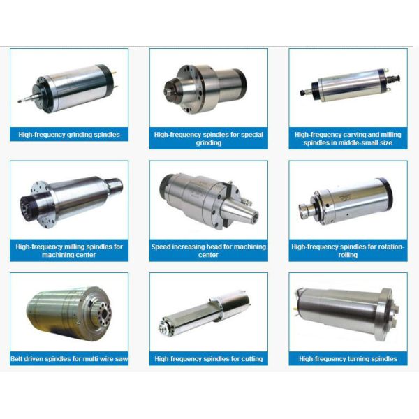 Electric Motor CNC Router Spindle 80MD120y0.9 Stainless Steel