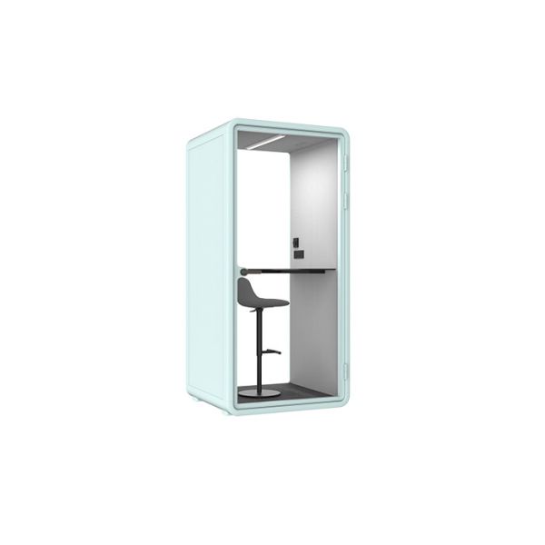 ZUM Acoustic Phone Booth Fully Assembled Office Pods Manufacturer Customized  Soundproof Movable Office Privacy Work Pod
