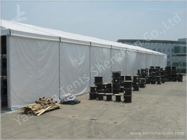 Industrial Storage Tents Buildings Temporary Warehouse Structures with UV Resistance