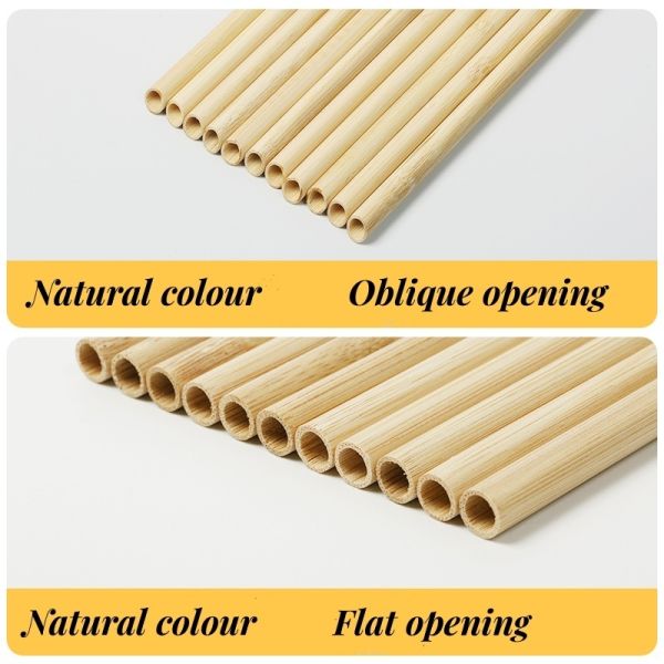 Drinking Straws Bamboo Straw Customized Request for Family Party/Restaurant/Bar Needs