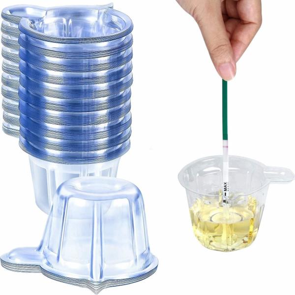 40ml Plastic Disposable Urine Cups - 80/120/200 Pcs Easy To Collect Urine Specimen Cups For Pregnancy Test/Ovulation